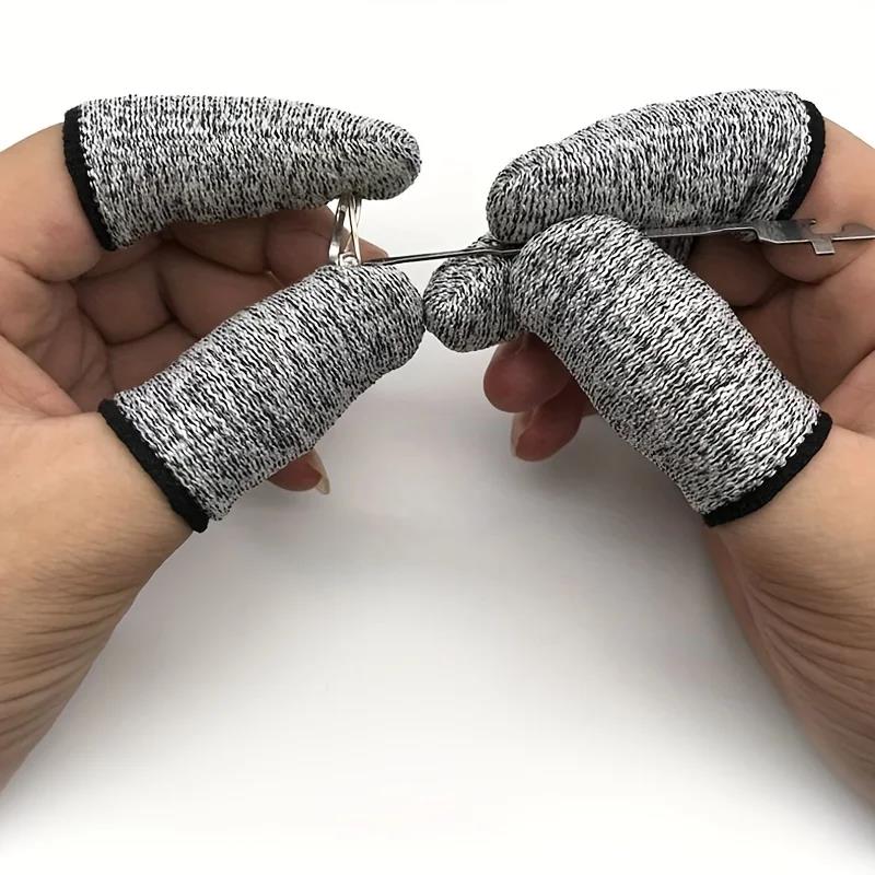 Anti-Cut Finger Covers Reusabl - Cut Resistant Glove recension och pris